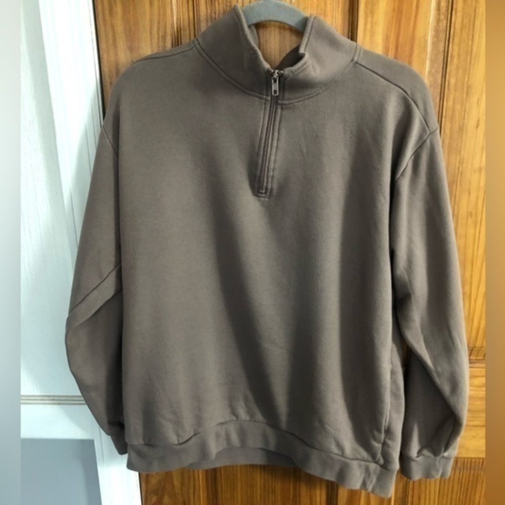 Victoria’s Secret Light Purple 1/4 Zip Sweatshirt